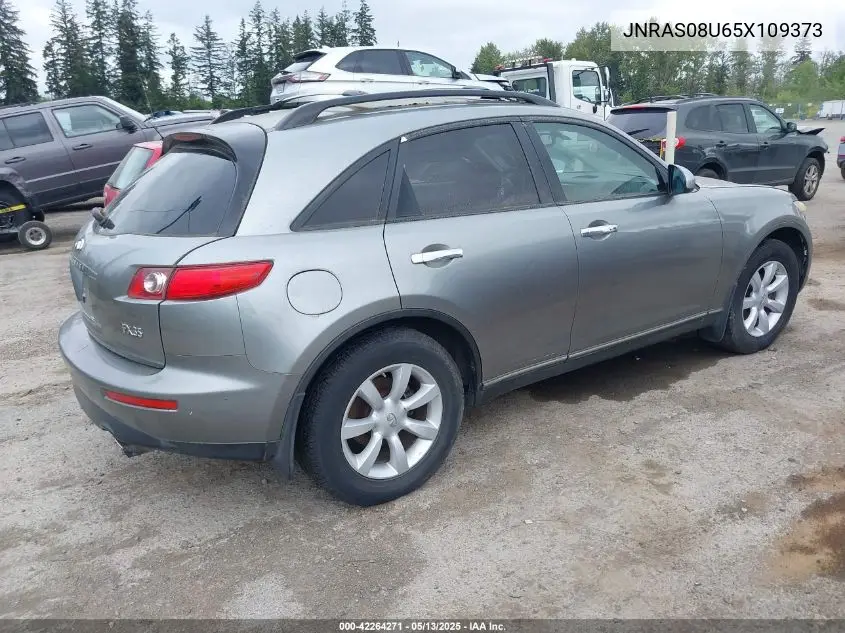 2005 Infiniti Fx35 VIN: JNRAS08U65X109373 Lot: 42264271