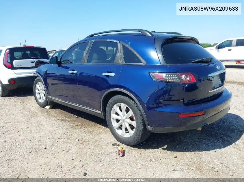jnras08w96x209633 JNRAS08W96X209633 2006 Infiniti Fx35