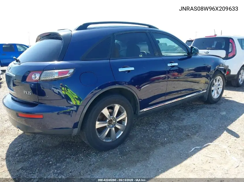 jnras08w96x209633 JNRAS08W96X209633 2006 Infiniti Fx35
