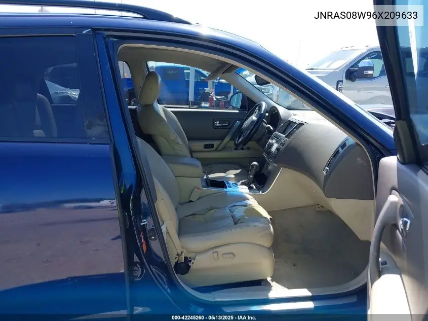 jnras08w96x209633 JNRAS08W96X209633 2006 Infiniti Fx35