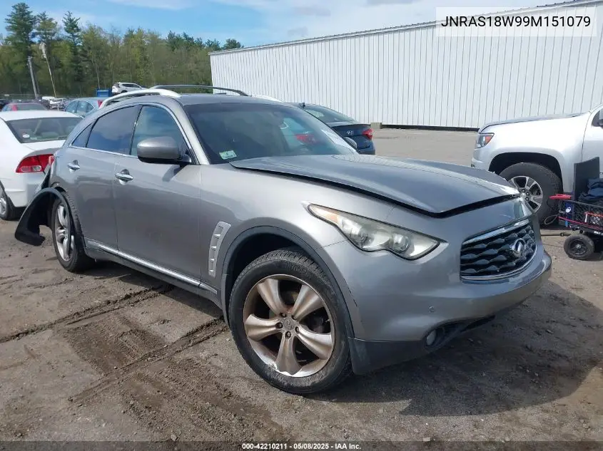 2009 Infiniti Fx35 VIN: JNRAS18W99M151079 Lot: 42210211