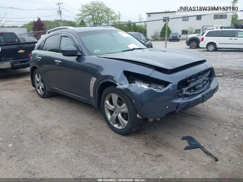 2009 Infiniti Fx35 VIN: JNRAS18W39M152180 Lot: 42226853