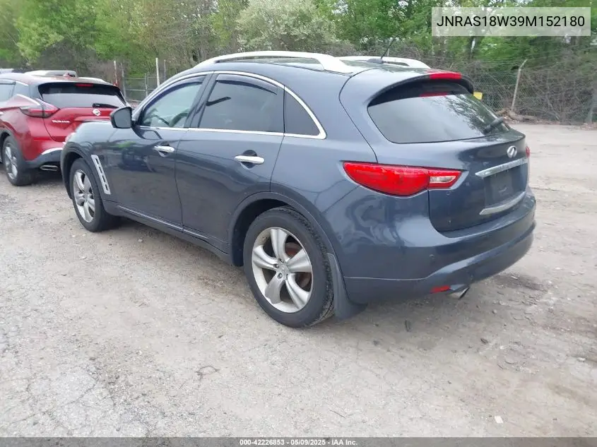 2009 Infiniti Fx35 VIN: JNRAS18W39M152180 Lot: 42226853