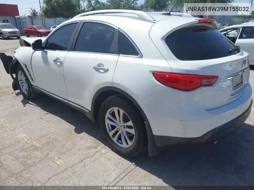 2009 Infiniti Fx35 VIN: JNRAS18W39M155032 Lot: 42638574