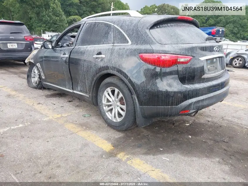 2009 Infiniti Fx35 VIN: JNRAS18U39M104564 Lot: 42723444