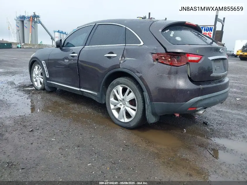 2010 Infiniti Fx35 VIN: JN8AS1MWXAM855659 Lot: 42105249