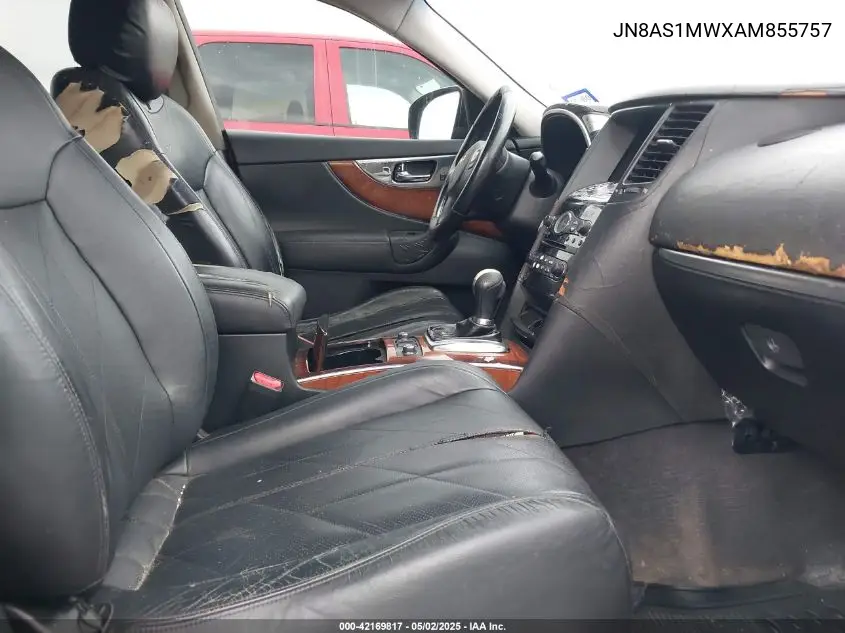 2010 Infiniti Fx35 VIN: JN8AS1MWXAM855757 Lot: 42169817