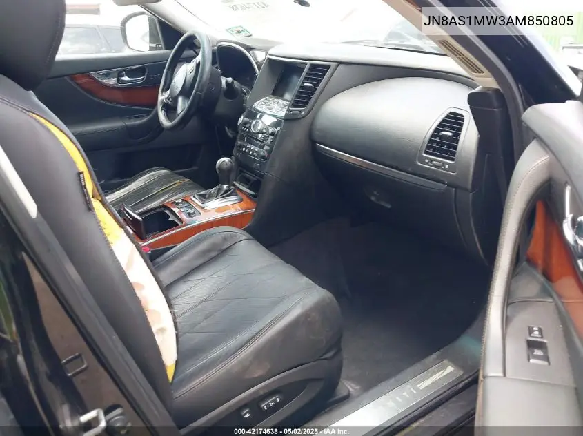 2010 Infiniti Fx35 VIN: JN8AS1MW3AM850805 Lot: 42174638