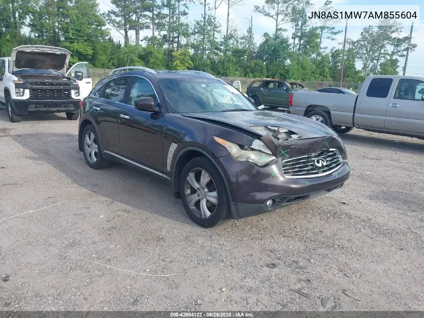 2010 Infiniti Fx35 VIN: JN8AS1MW7AM855604 Lot: 42604122
