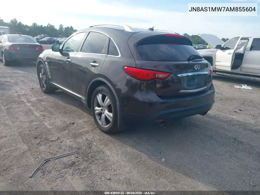 2010 Infiniti Fx35 VIN: JN8AS1MW7AM855604 Lot: 42604122