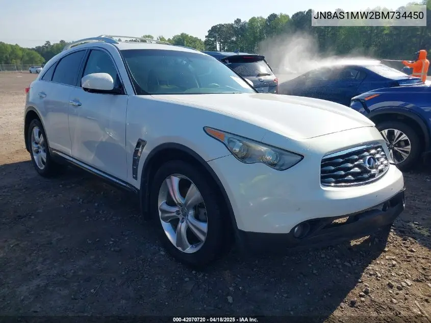 2011 Infiniti Fx35 VIN: JN8AS1MW2BM734450 Lot: 42070720