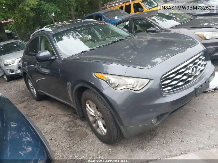 2011 Infiniti Fx35 VIN: JN8AS1MW9BM732520 Lot: 42143091