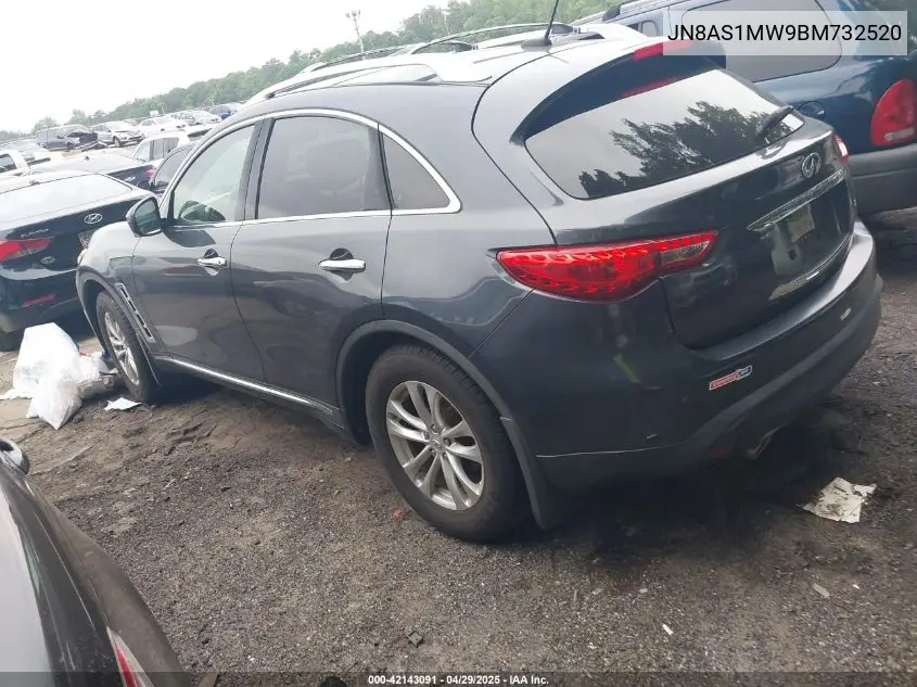 2011 Infiniti Fx35 VIN: JN8AS1MW9BM732520 Lot: 42143091