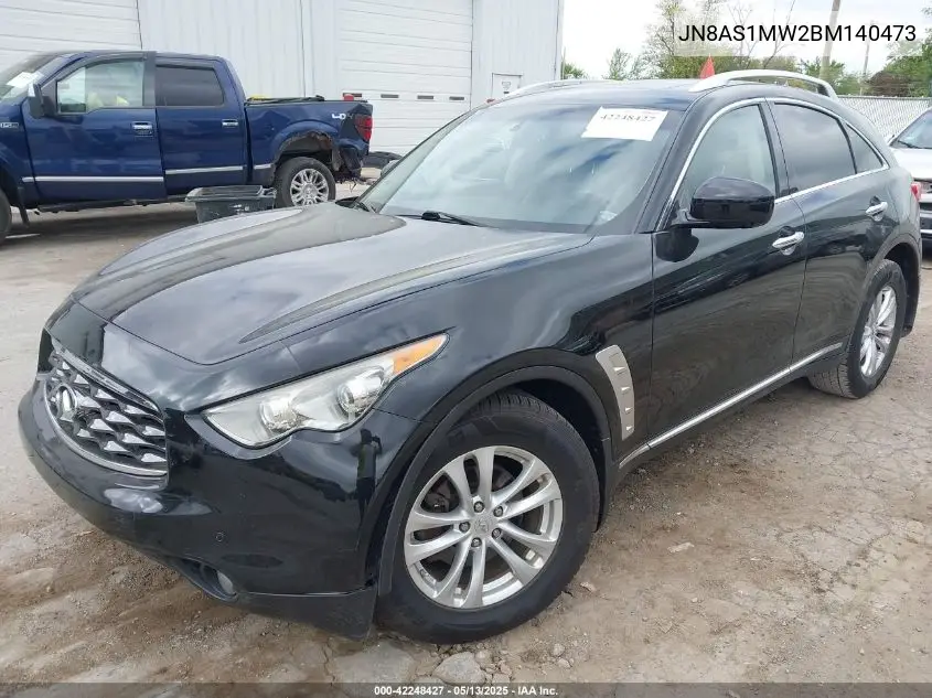 2011 Infiniti Fx35 VIN: JN8AS1MW2BM140473 Lot: 42248427