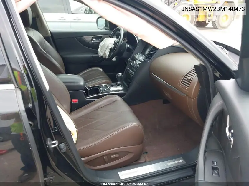 2011 Infiniti Fx35 VIN: JN8AS1MW2BM140473 Lot: 42248427