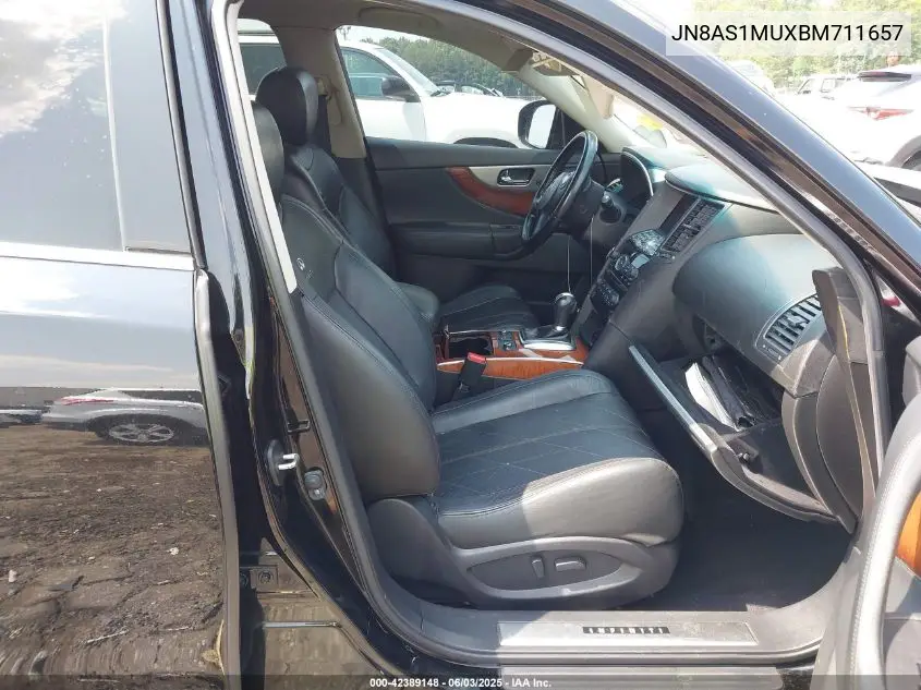 2011 Infiniti Fx35 VIN: JN8AS1MUXBM711657 Lot: 42389148
