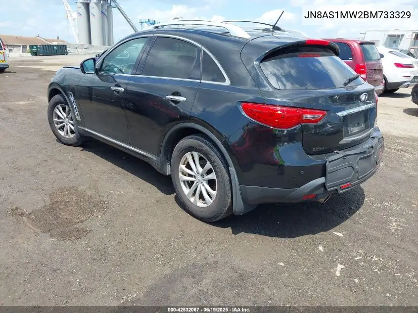 2011 Infiniti Fx35 VIN: JN8AS1MW2BM733329 Lot: 42532067