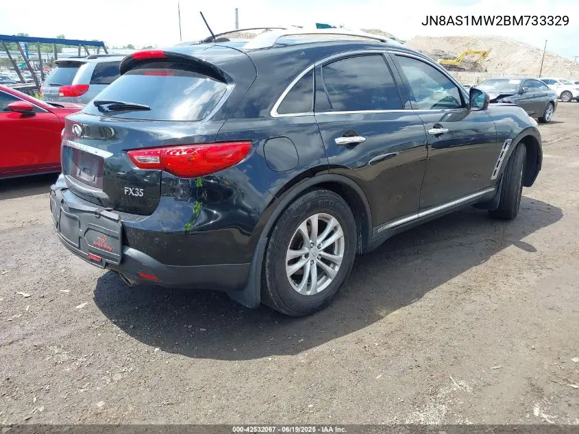 2011 Infiniti Fx35 VIN: JN8AS1MW2BM733329 Lot: 42532067
