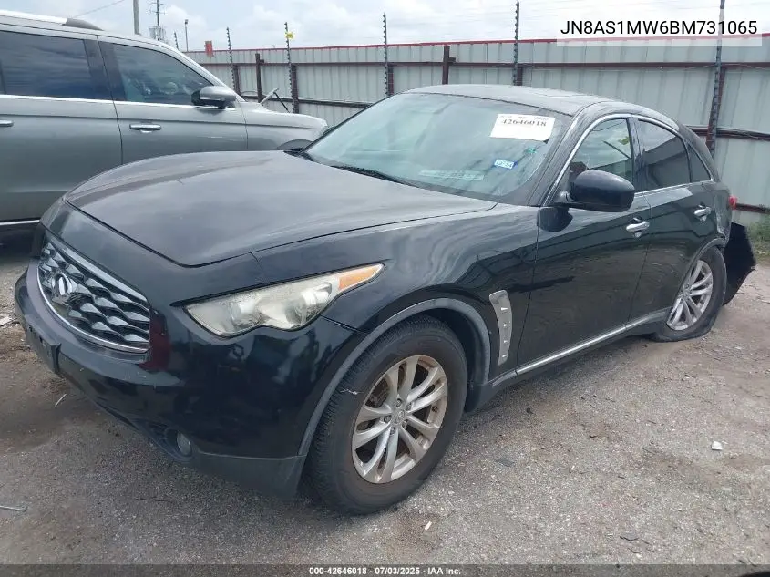 2011 Infiniti Fx35 VIN: JN8AS1MW6BM731065 Lot: 42646018