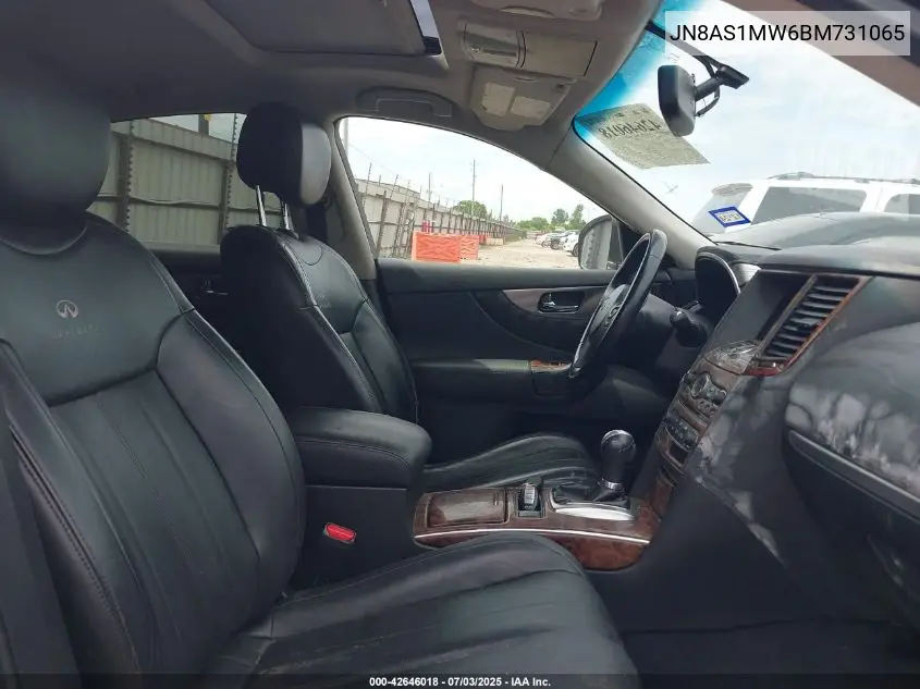 2011 Infiniti Fx35 VIN: JN8AS1MW6BM731065 Lot: 42646018