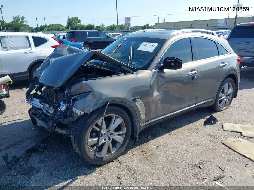 2012 Infiniti Fx35 VIN: JN8AS1MU1CM120859 Lot: 42162041