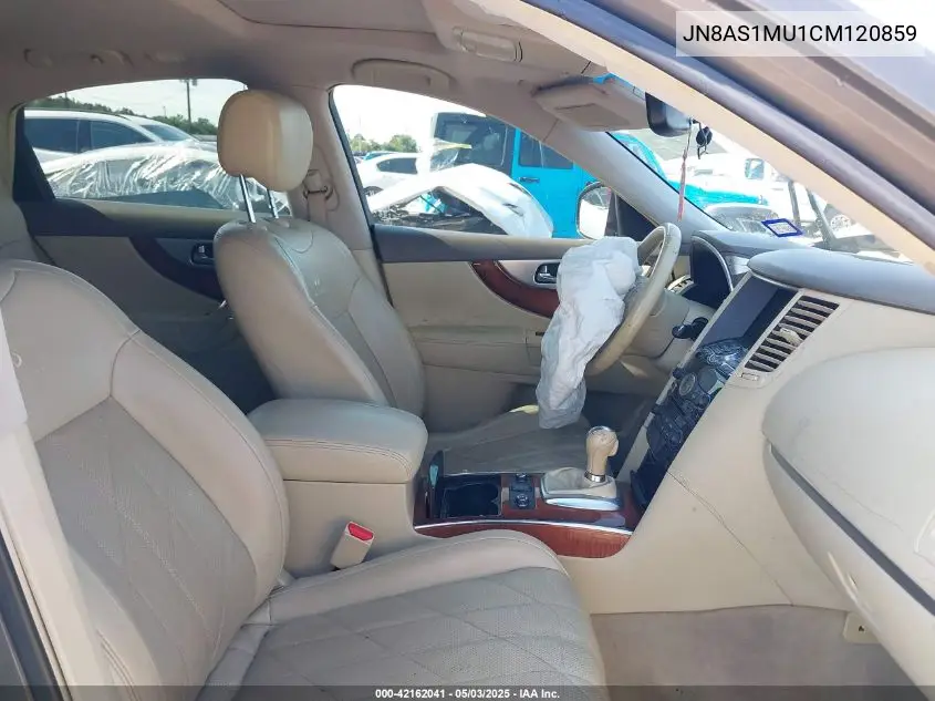 2012 Infiniti Fx35 VIN: JN8AS1MU1CM120859 Lot: 42162041