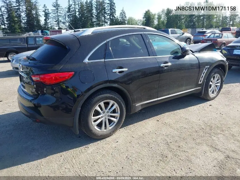 2013 Infiniti Fx37 VIN: JN8CS1MW1DM171158 Lot: 42234300