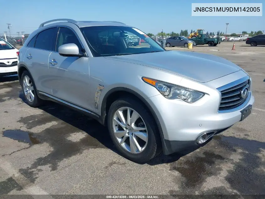 2013 Infiniti Fx37 VIN: JN8CS1MU9DM142005 Lot: 42418388