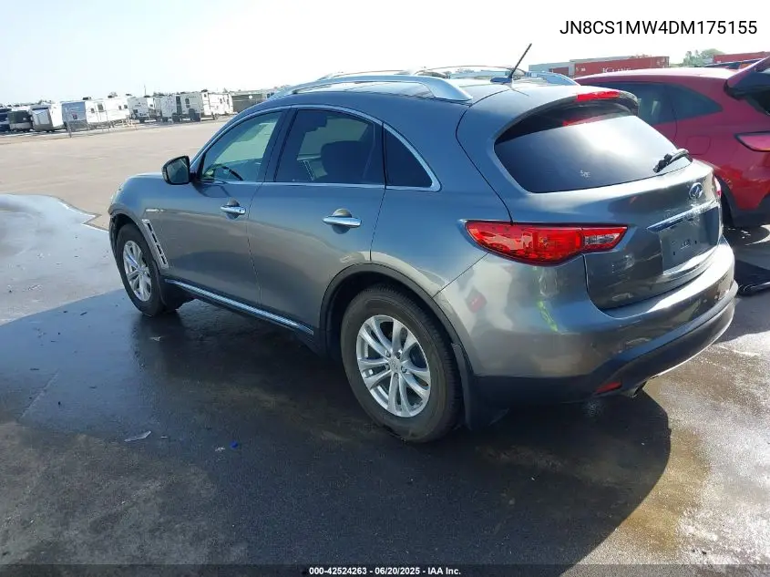 2013 Infiniti Fx37 VIN: JN8CS1MW4DM175155 Lot: 42524263