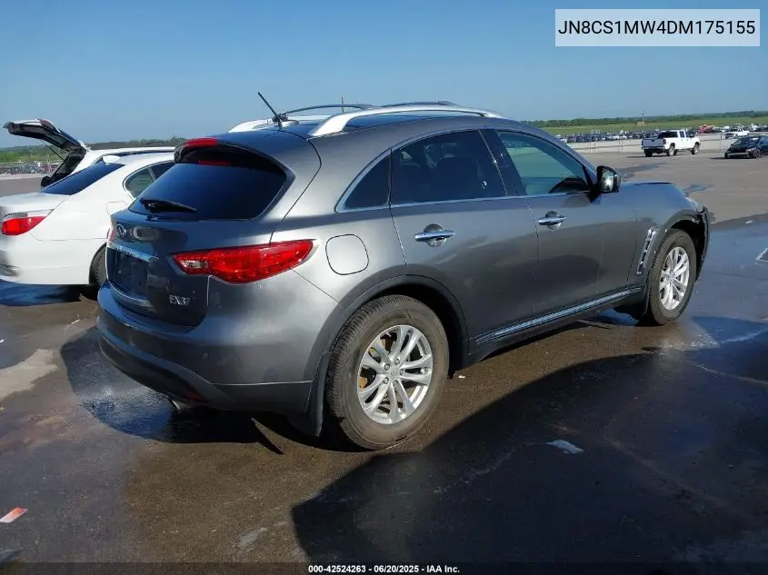 2013 Infiniti Fx37 VIN: JN8CS1MW4DM175155 Lot: 42524263