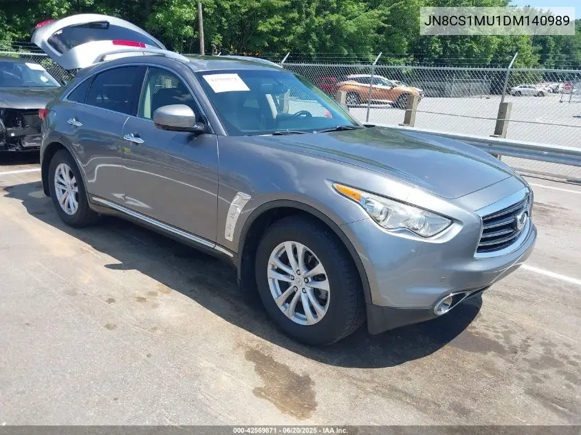 2013 Infiniti Fx37 VIN: JN8CS1MU1DM140989 Lot: 42569871