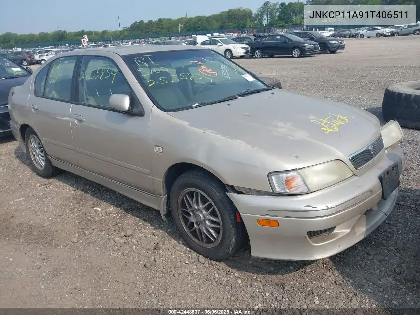 2001 Infiniti G20 Luxury VIN: JNKCP11A91T406511 Lot: 42448837