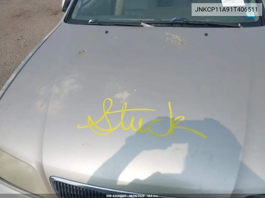 2001 Infiniti G20 Luxury VIN: JNKCP11A91T406511 Lot: 42448837