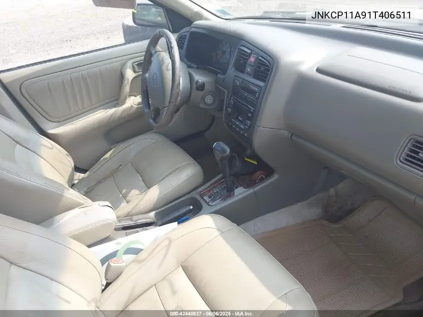 2001 Infiniti G20 Luxury VIN: JNKCP11A91T406511 Lot: 42448837