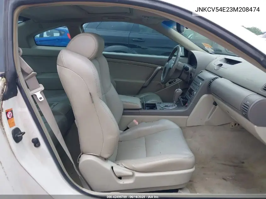 2003 Infiniti G35 Base W/Leather VIN: JNKCV54E23M208474 Lot: 42495789