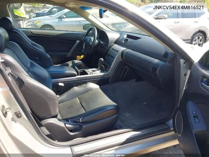 2004 Infiniti G35 VIN: JNKCV54EX4M816521 Lot: 42075139