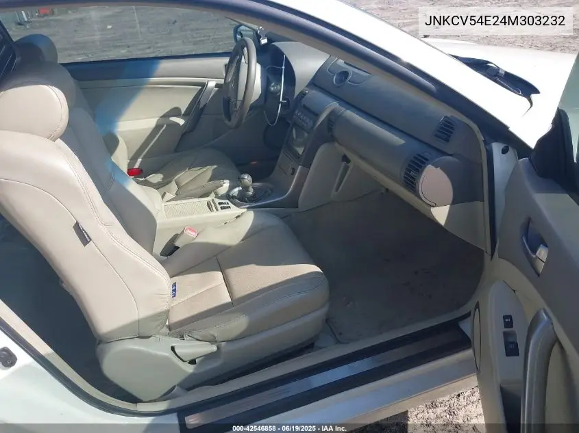 2004 Infiniti G35 VIN: JNKCV54E24M303232 Lot: 42546858