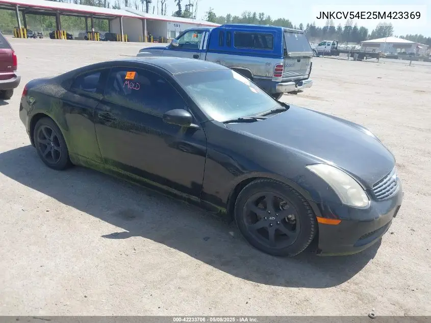 2005 Infiniti G35 VIN: JNKCV54E25M423369 Lot: 42233706