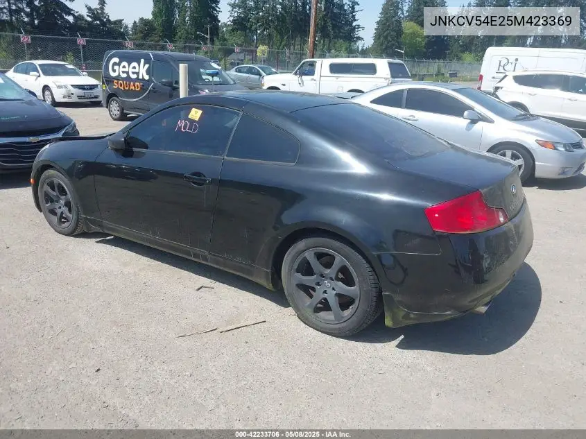 2005 Infiniti G35 VIN: JNKCV54E25M423369 Lot: 42233706