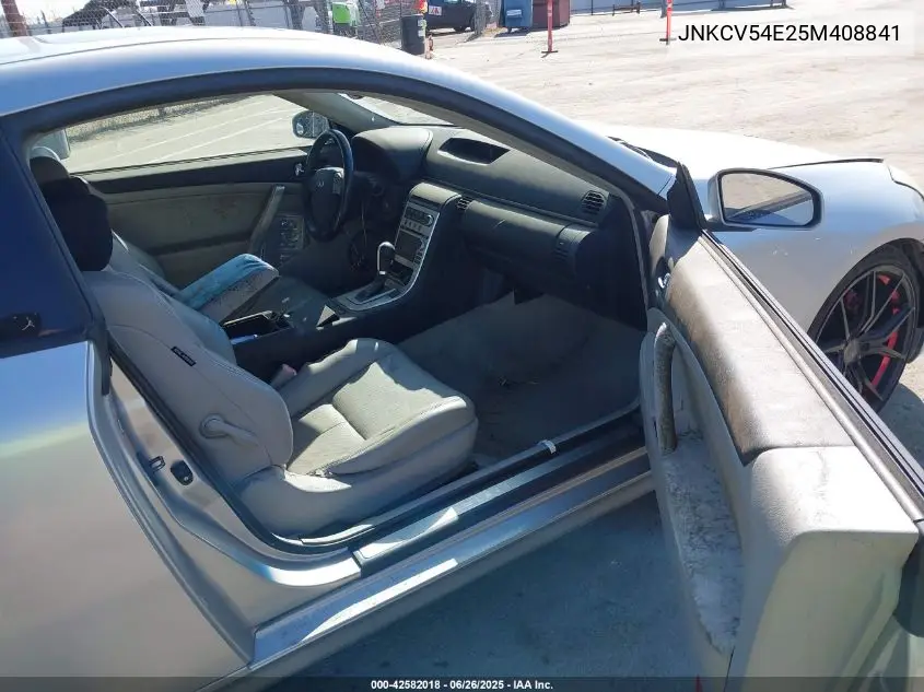 2005 Infiniti G35 VIN: JNKCV54E25M408841 Lot: 42582018
