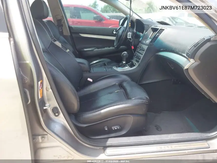 2007 Infiniti G35 Sport VIN: JNKBV61E87M723023 Lot: 42622613