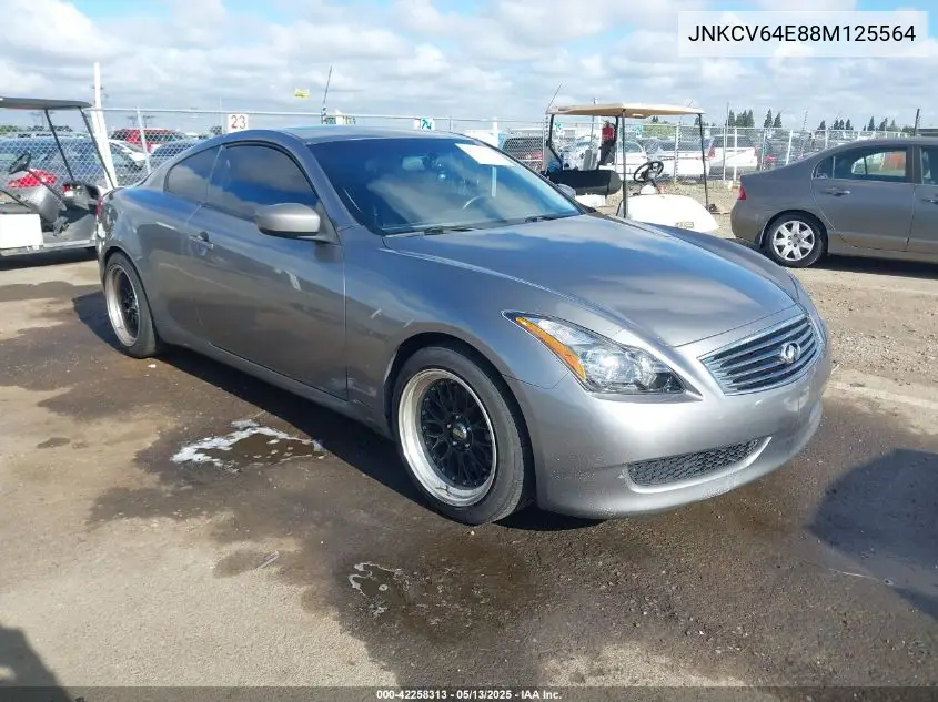 2008 Infiniti G37 Journey VIN: JNKCV64E88M125564 Lot: 42258313