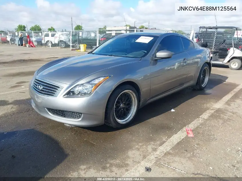 2008 Infiniti G37 Journey VIN: JNKCV64E88M125564 Lot: 42258313