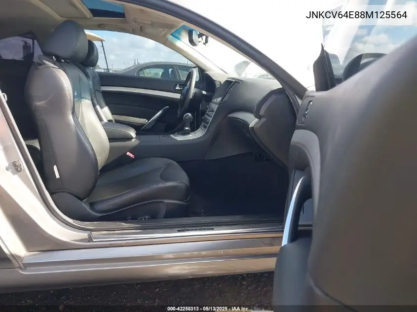 2008 Infiniti G37 Journey VIN: JNKCV64E88M125564 Lot: 42258313