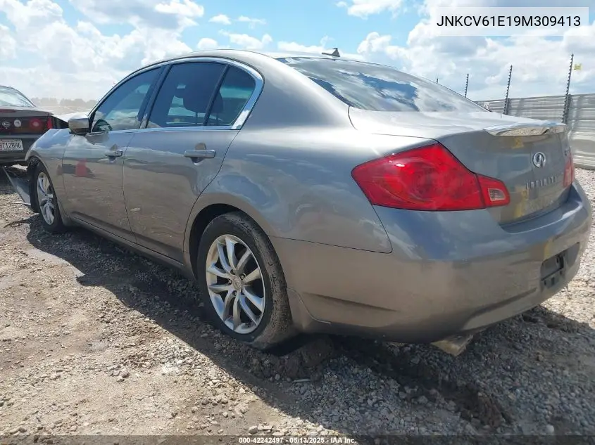 2009 Infiniti G37 Journey VIN: JNKCV61E19M309413 Lot: 42242497