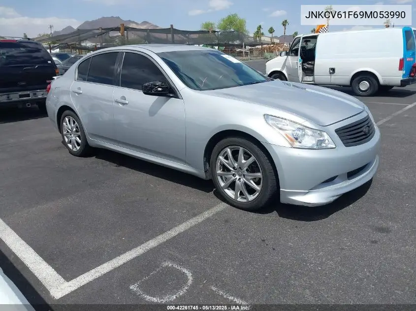 2009 Infiniti G37X VIN: JNKCV61F69M053990 Lot: 42261745