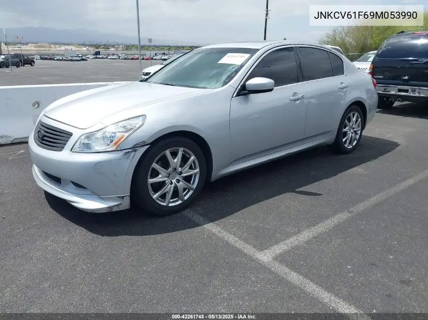 2009 Infiniti G37X VIN: JNKCV61F69M053990 Lot: 42261745