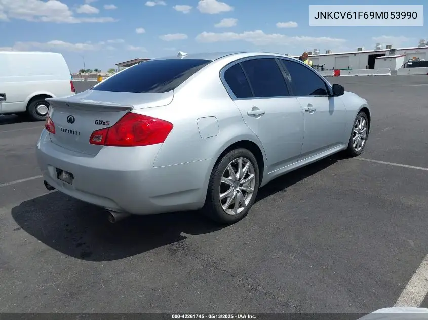 2009 Infiniti G37X VIN: JNKCV61F69M053990 Lot: 42261745