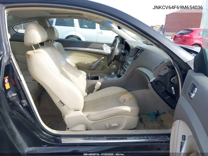 2009 Infiniti G37 VIN: JNKCV64F69M654036 Lot: 42638734