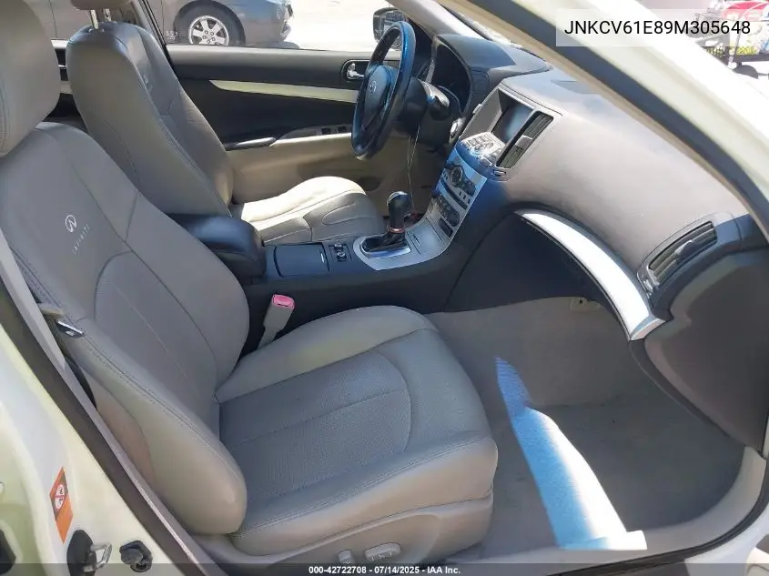 2009 Infiniti G37 Journey VIN: JNKCV61E89M305648 Lot: 42722708